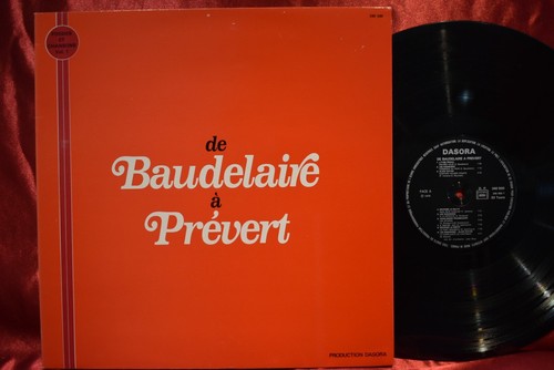 Les Rimariens Et Alain Dayan – De Baudelaire A Prévert LP French - Imagen 1 de 3