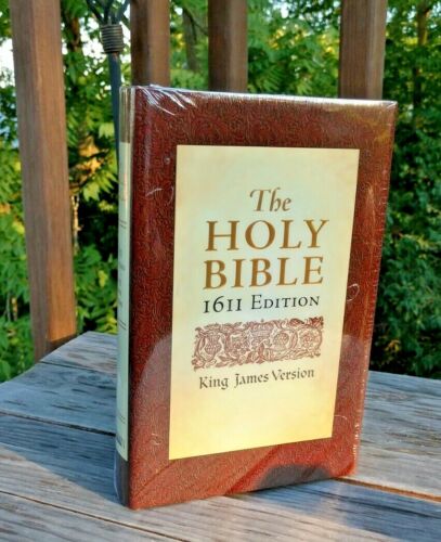 Sealed! 1611 KJV King James Bible 400th Anniversary w/ Apocrypha Hardcover w DJ! - Picture 1 of 12