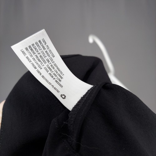 Prologue Camisole Top Women XXL Black Square Neck Halter Flowy Coastal Minimal - Picture 6 of 7