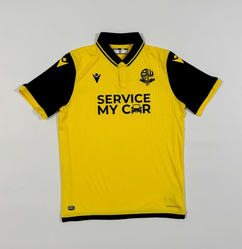BOLTON WANDERERS 2022/2023 MACRON THIRD 3RD KIT FOOTBALL JERSEY SHIRT SIZE S - Picture 1 of 10