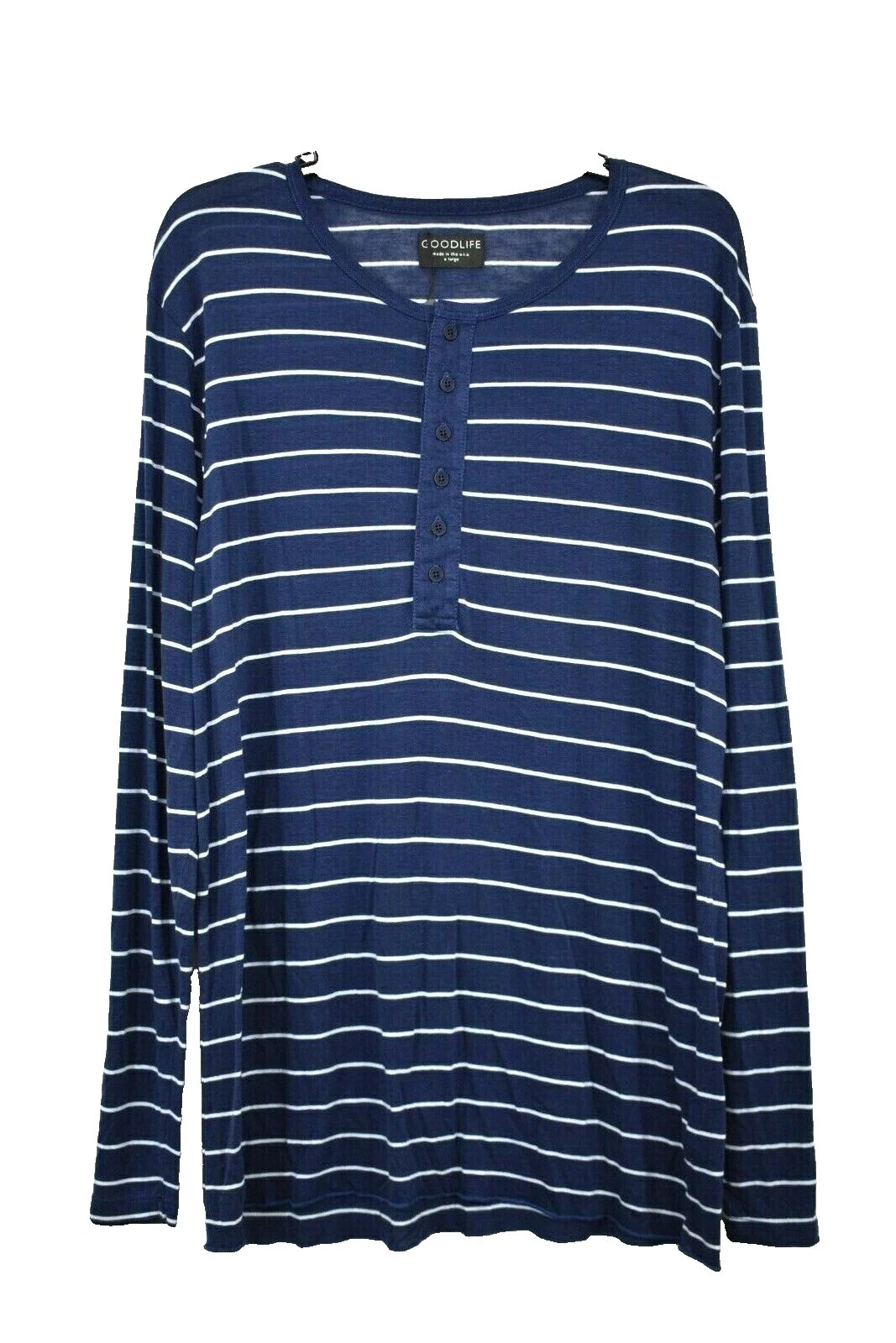 Henley Regular Fit Casual Button-Down Shirts for Men