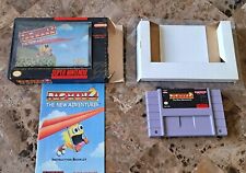 Pac-Man 2: The New Adventures Super Nintendo SNES CIB 1st Print 3d Cover Rare