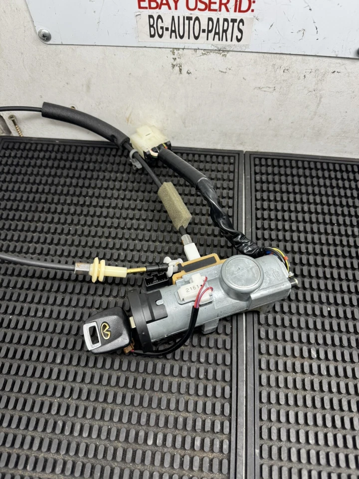 Infiniti G20 2000 cilindro interruptor de encendido genuino con llave OEM Foto 2 de 4