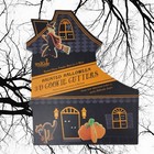 WILLIAM SANOMA KIDS Haunted Halloween 3D Stand-Up Metal Cookie Cutters 4 Shapes