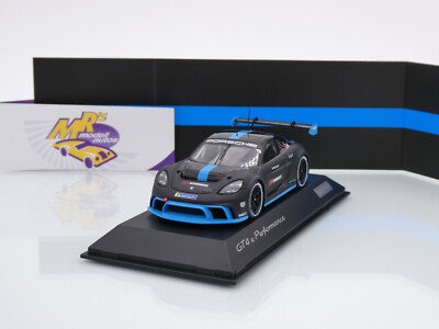 Spark WAP0204150PCAY # Porsche 718 Cayman GT4 e-Performance 2022 schwarz 1:43