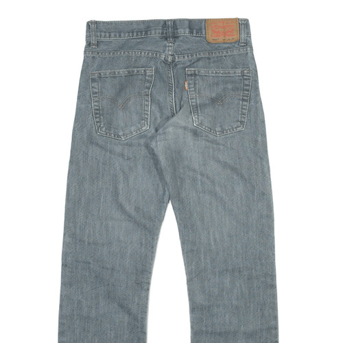 LEVI'S 514 Jeans Boys Blue Regular Straight Stone Wash W27 L27 - Picture 4 of 6