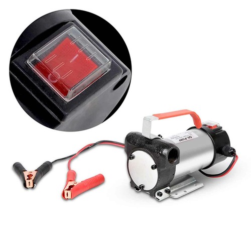 12V DC Bio Diesel Oil Transfer Pump Electric Auto Portable 180W Fuel Water Pumps - Picture 4 of 9