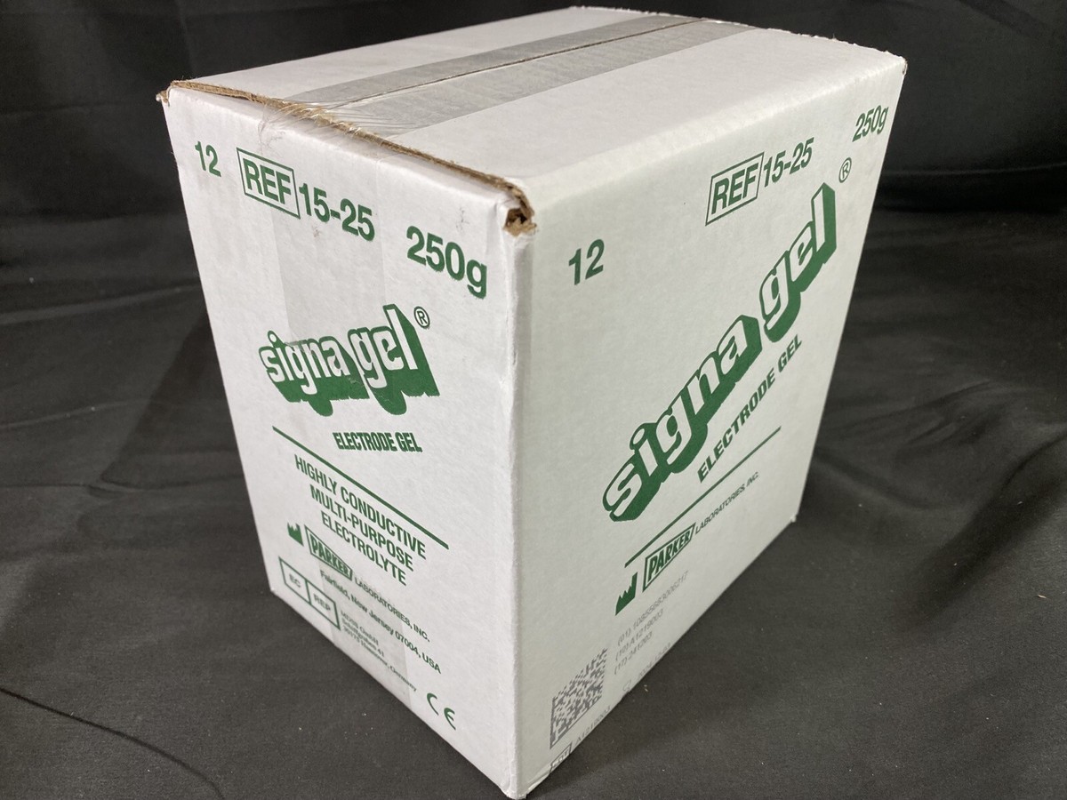 Gel Conducteur Parker Signa Gel - Lot De 10 Flacons 250g - Électrodes Multi-usages - Neuf