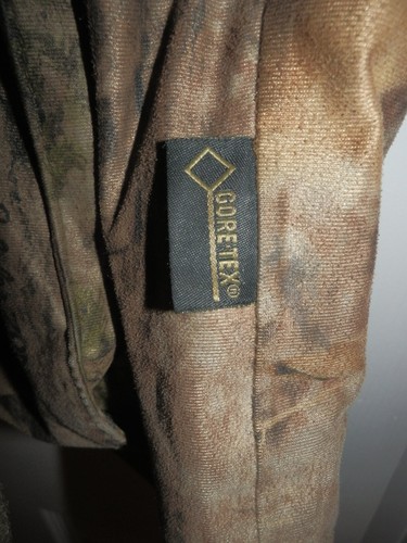 Cabela’s XL Gore-Tex Hunting Coat Camo Thinsulate Zonz Woodland No Hood - Picture 16 of 21