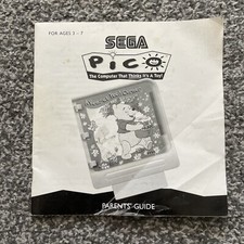 A Year At Pooh Corner Sega Pico Booklet / Parents Guide Vintage 1994