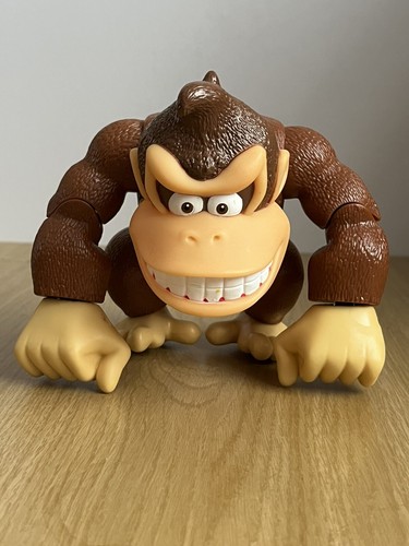 Donkey Kong Nintendo 7.5" Poseable Jakks Action Figure - Picture 13 of 13