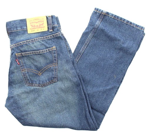 Levi's Boys 514 Jeans Slim Straight Leg Denim Jean Pants - Picture 11 of 28