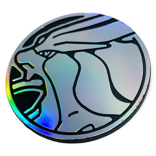 Pokemon TCG Coin Suicune Holo Silver Plastic Standard Size - Picture 2 of 5