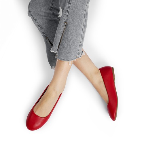 Women Ballerina Ballet Flats Round Toe Comfortable Classic Slip On Flat Shoes US - Picture 43 of 58