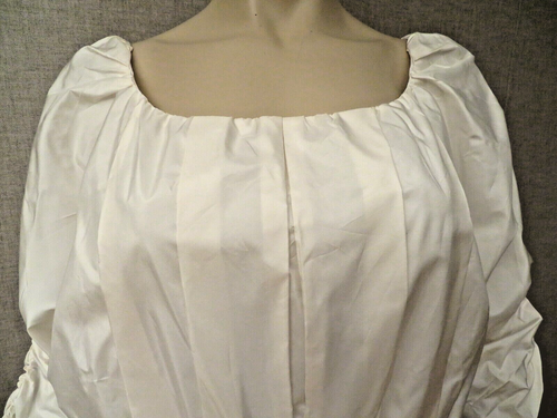 Alice + Olivia Size M Pearl Pleated White Silk Blouse Top Tunic Belt NWT $330 - Picture 6 of 14