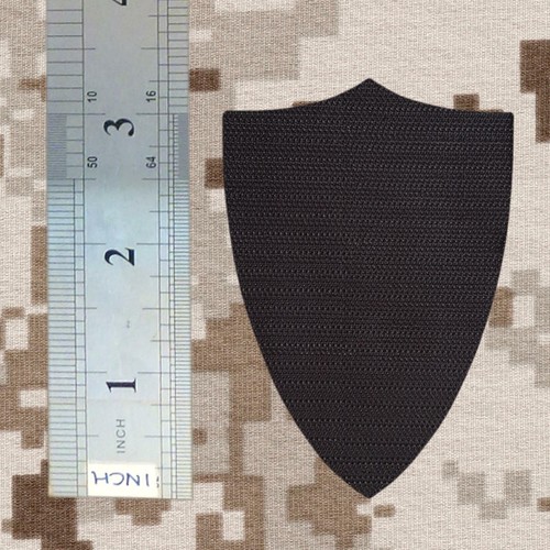 crusader cross shield PVC rubber glow dark infidel morale US Navy hook patch - Picture 5 of 5