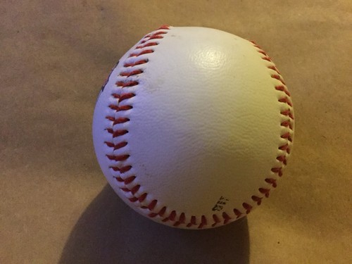 Vintage McDonalds 1995 Central Division Champions Indians MLB Baseball Ball - Picture 6 of 6