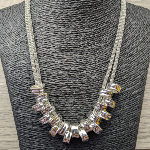 HYPOALLERGENIC ANTI-ALLERGY NICKEL FREE STAINLESS STEEL STATEMENT NECKLACES - Picture 9 of 41