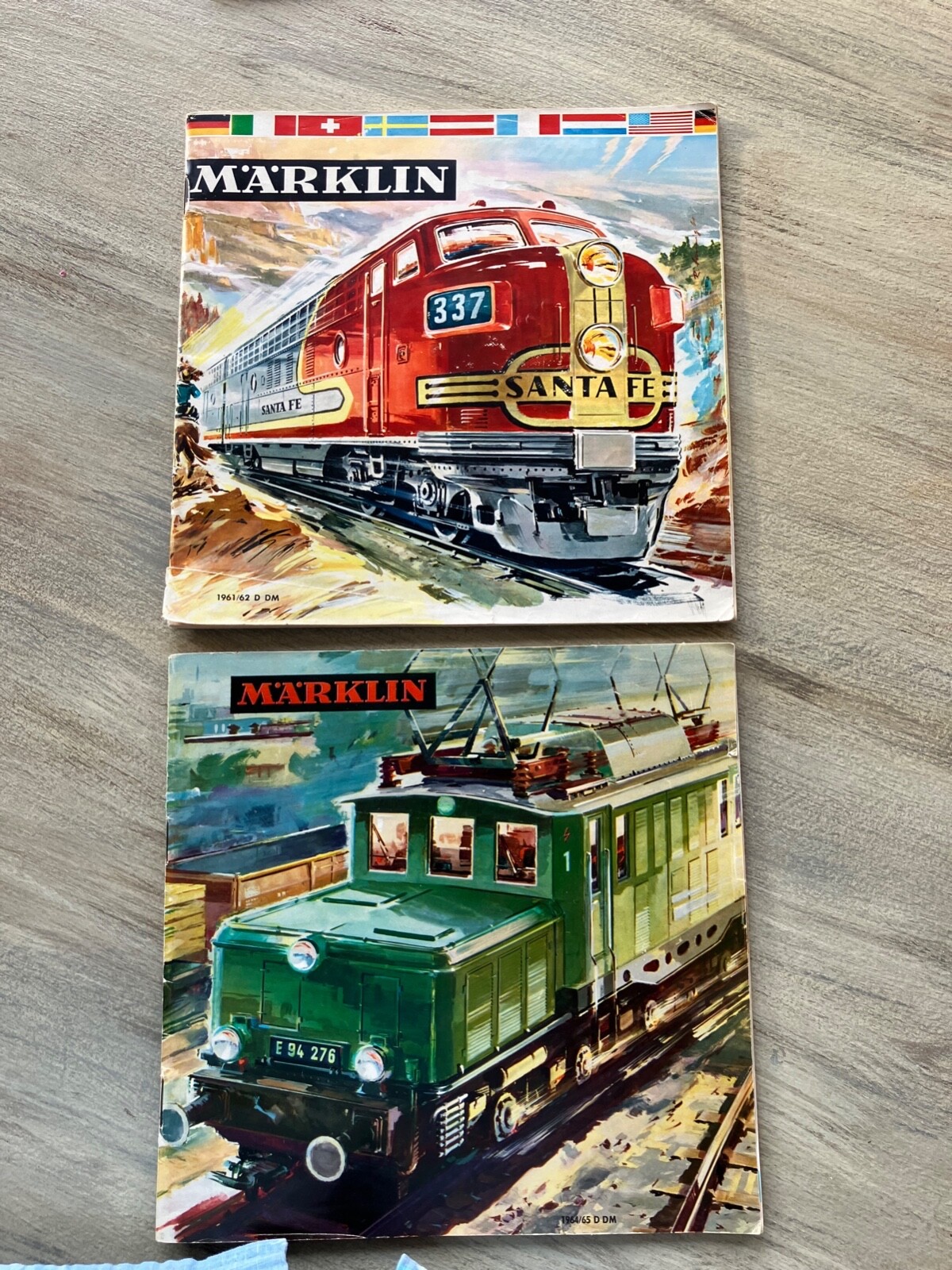 Marklin HO Scale Model Train Catalogs 2 vintage Catalogs Complete