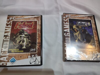 Fallout 1 + Fallout 2 PC noch  verschweißt