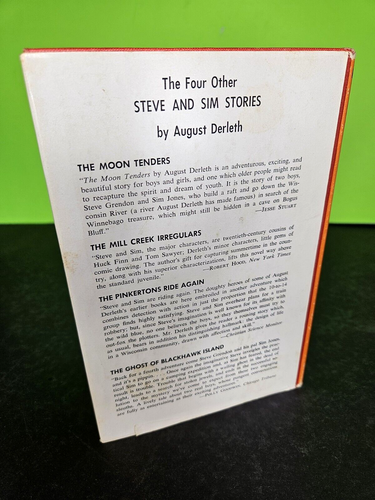 TENT SHOW SUMMER by August Derleth - Vintage Duell 1963 HB DJ, 1st First Edition - Picture 2 of 13