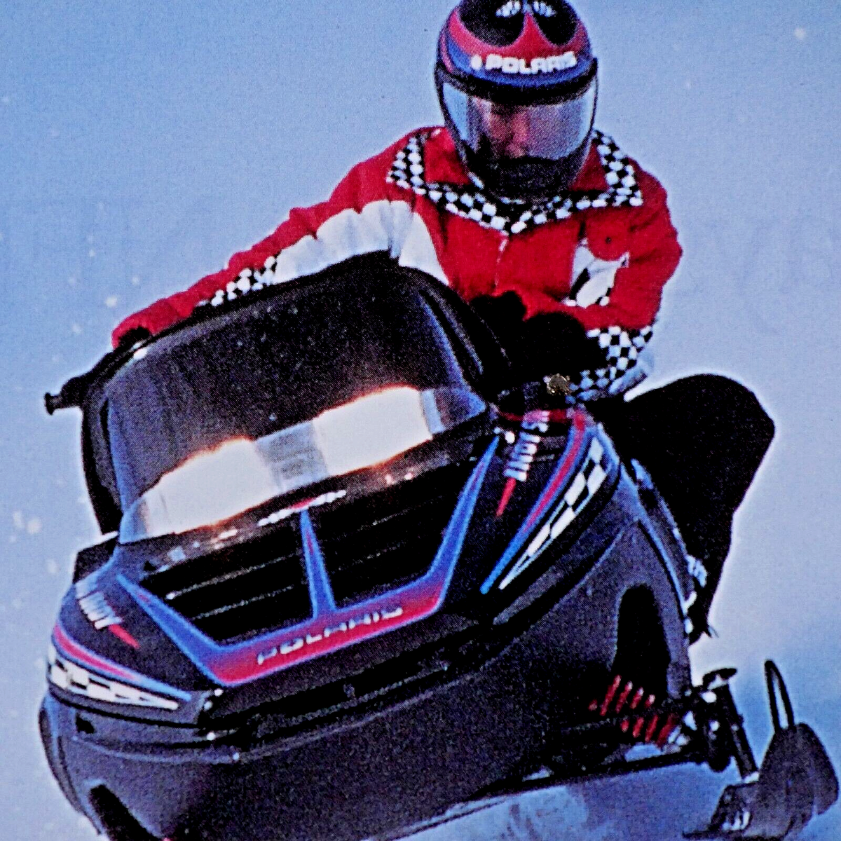 Polaris Snowmobile Believe It Vintage 1997 Original Magazine Print