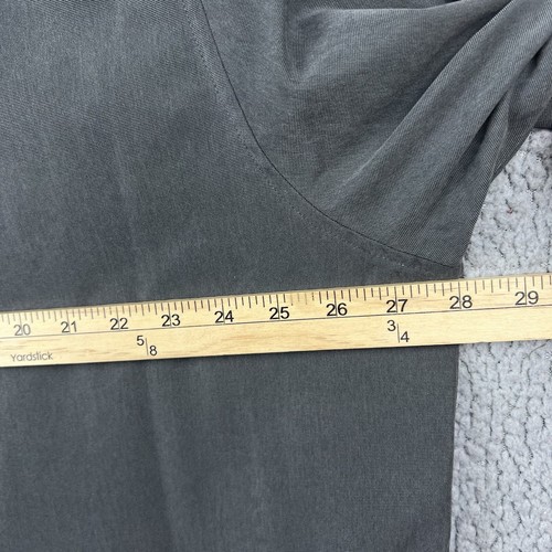 Perry Ellis America Shirt Mens XL Gray Suede Short Sleeve Button Down Casual NWT - Picture 8 of 8