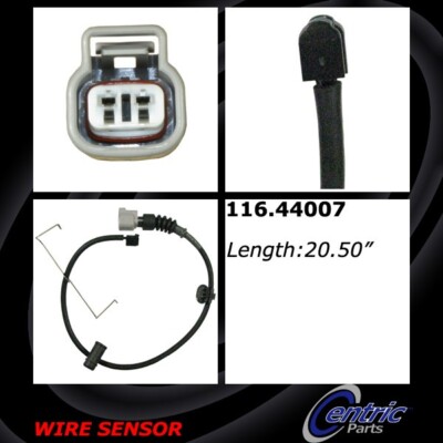 Centric Disc Brake Pad Wear Sensor for LS500, LS500h, LS460, LS600h 116.44007