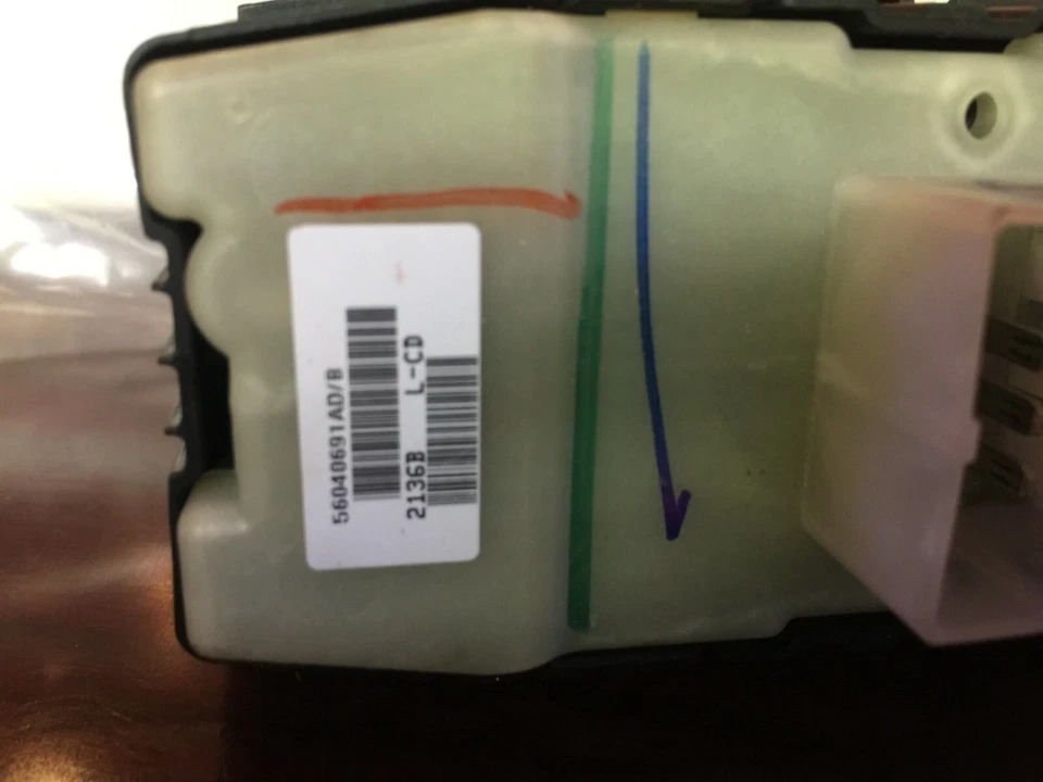 Controlador de ventana eléctrica izquierda izquierda delantera Dorman Master para 07-13 Dakota Avenger Magnum Foto 3 de 4