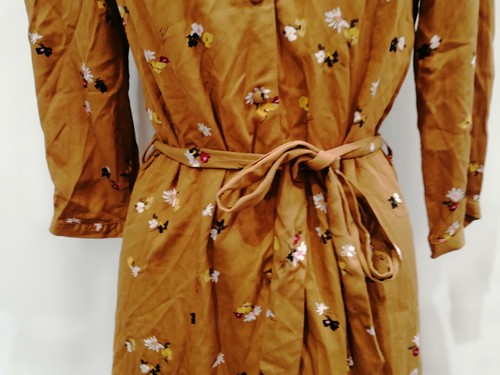 BNWT Warehouse Bea Short Ditsy Button Through Dress Size 12 - Picture 5 of 10