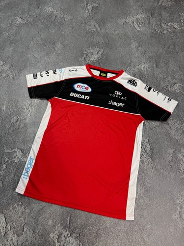 Ducati Dread Vintage Racing Moto T-shirt Men's XS-S Red Motorcycle Vodiac - Picture 3 of 14