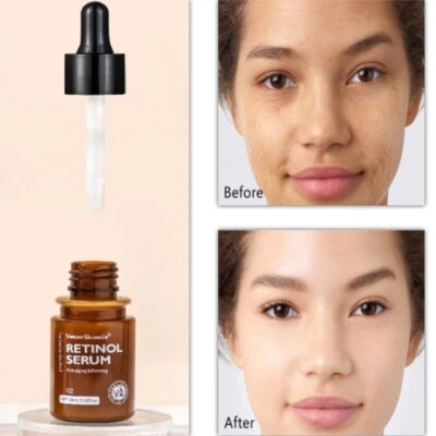 GLAMOUR Retinol Face Serum Moisturizing Whitening Firming Anti-aging Anti-wrinkle