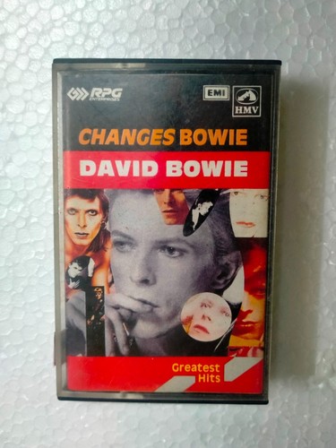 David Bowie Changes Bowie Hmv 1990  RARE orig CASSETTE TAPE INDIA - Picture 1 of 4