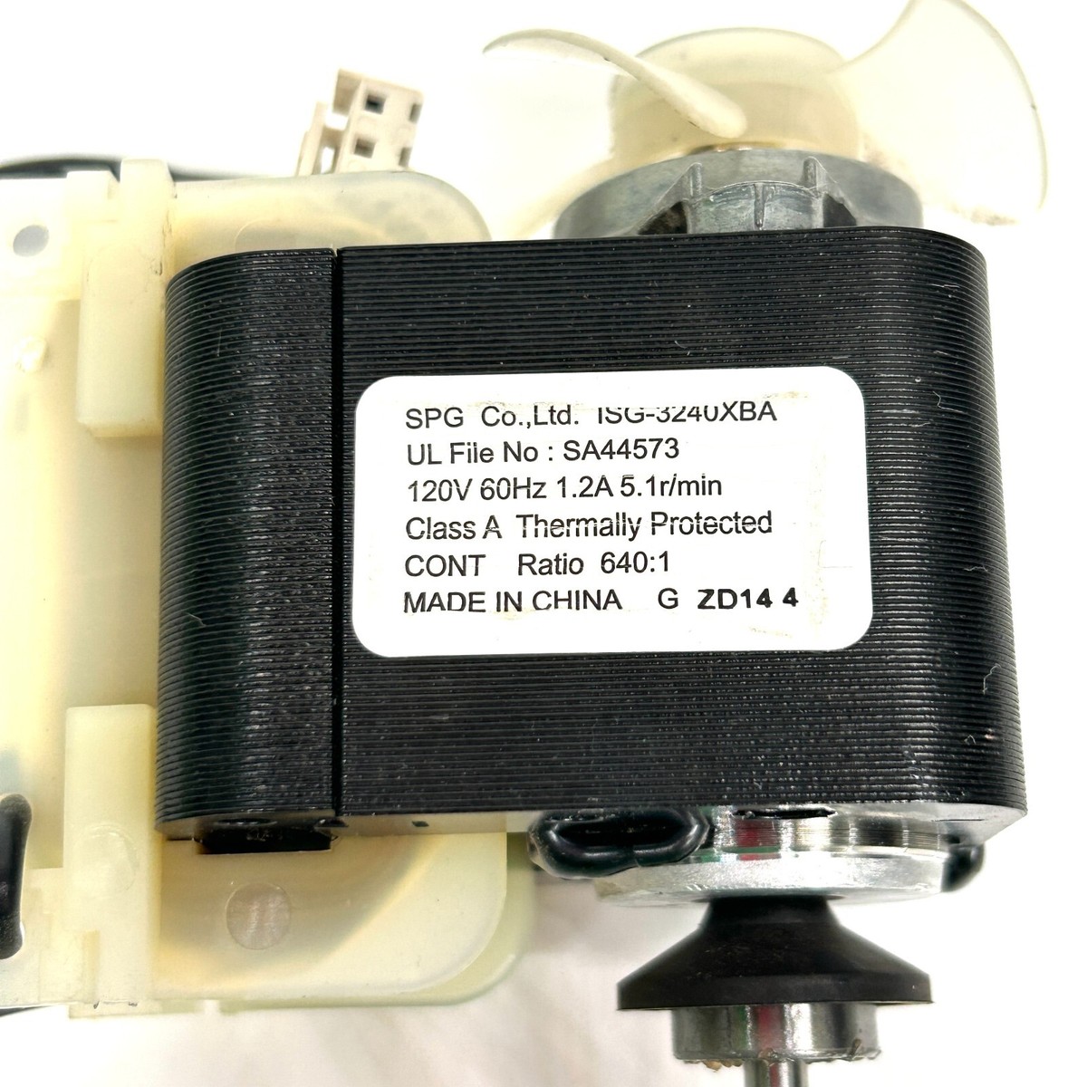 【G-Rap】I.F.A. Genuine OEM GE Profile Opal 2.0 Ice Maker AC Motor Condenser