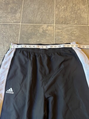 ウォーキング・ランニングウェア 00s adidas line wide track pants BLK Adidas 00s Baggy Fit Shell Track Pant Windbreaker Size XL