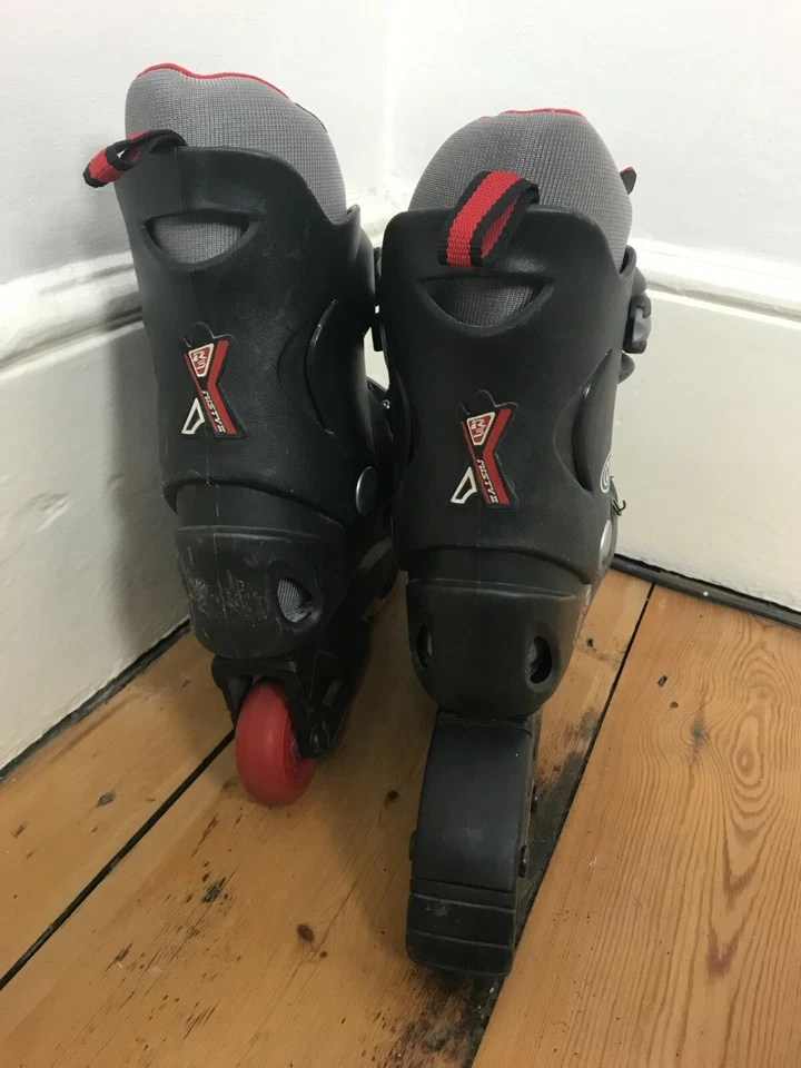 RS MIST II ABEC 1 INLINE SKATES SIZE 38 GREY ROLLER BLADE SKATES MENS - Image 4 of 4