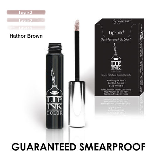 LIP INK Organic Vegan  Smearproof Trial Lip Kits - Hathor Brown - Picture 1 of 5