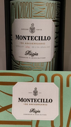 Botella Vino MONTECILLO 2005 GRAN RESERVA ESPECIAL 150 ANIVER Leer Descripción - Imagen 3 de 8