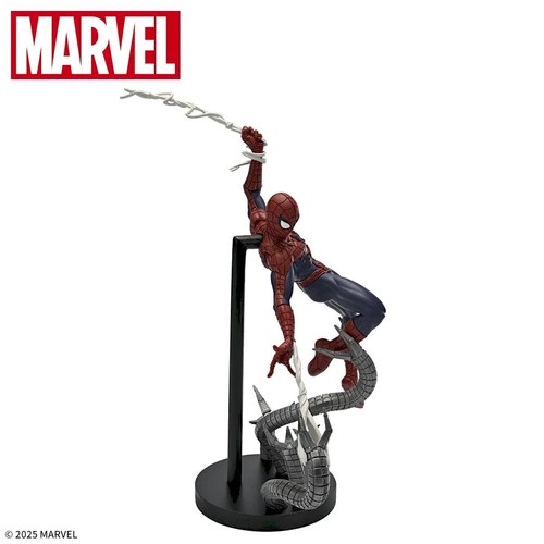 Japan Authentic Marvel ACT/CUT Premium Figure Spider-Man vs Doctor Octopus - Picture 8 of 8