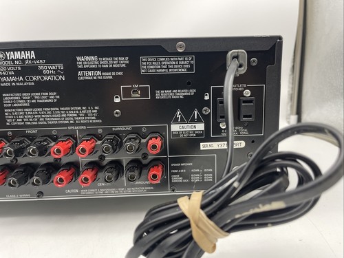 Yamaha RX-V457 Cinema Stereo Receiver - 510 watts 6.1 Surround Sound - Picture 11 of 14