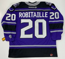 LUC ROBITAILLE LOS ANGELES KINGS ORIGINAL 2003 KOHO PURPLE CROWN JERSEY XL NEW