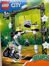 Lego City Stuntz The Knockdown Stunt Challenge Playset