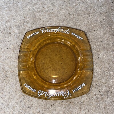 Crawfords Scotch Whisky Aschenbecher