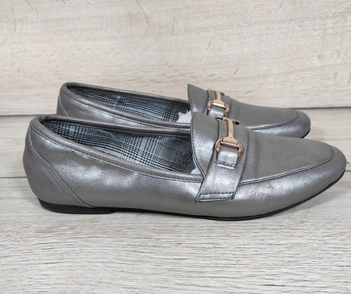 M&s silver cheap shoes