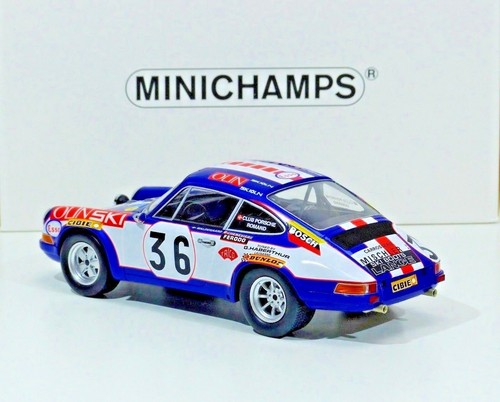 Porsche 911S 24h LeMans 1971 #36 B. Waldegard, B. Cheneviere 1:18 Minichamps - Picture 3 of 6