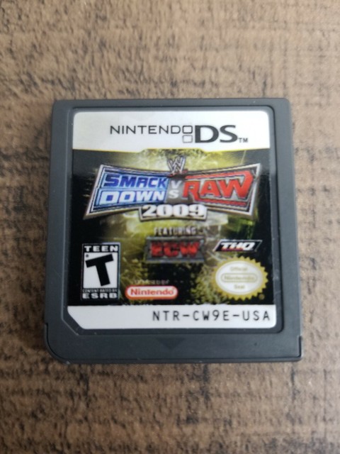 Wwe Smackdown Vs Raw 10 Featuring Ecw Nintendo Ds 09 For Sale Online Ebay