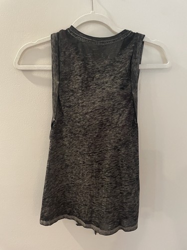 NWT No Boundaries Women's Tank Sz XS Built in Bra Black Pink Living the Dream - Picture 6 of 7