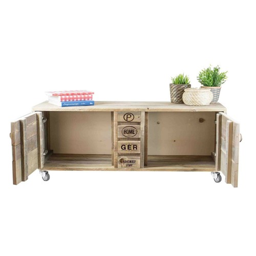 Palettenmöbel: massive Kommode, Sideboard, Lowboard, TV-Board "SAN FRANCISCO" - Bild 3 von 5