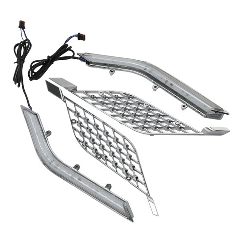 LED Radiator Grille Panels Light Fit For Honda Goldwing GL1800 1800 2018-2025 - Picture 9 of 15