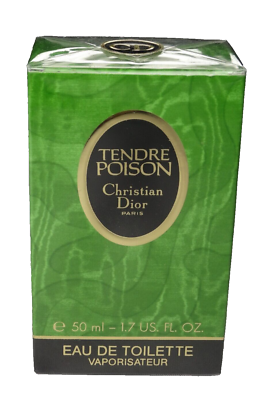 Vintage Dior Tendre Poison 50 ml 1.7 oz EDT Spray Eau de